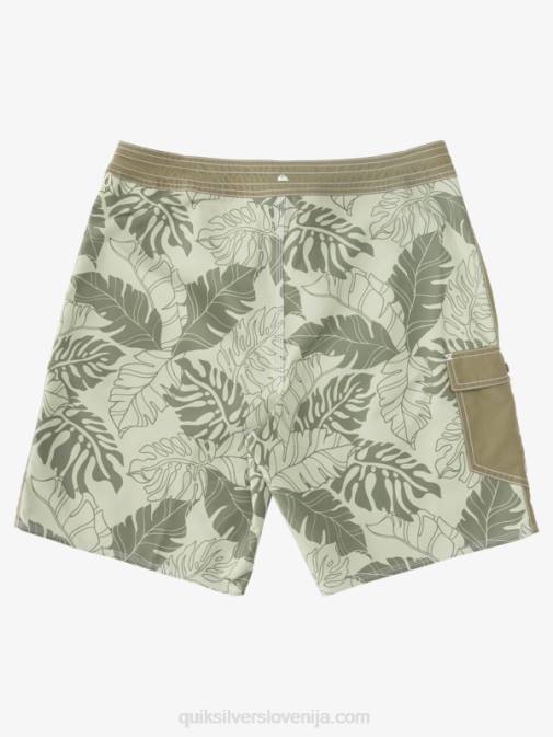 Quiksilver PJ4H850 moški vračanje čaja waterman throwback print 2 19 kratke hlače za desko