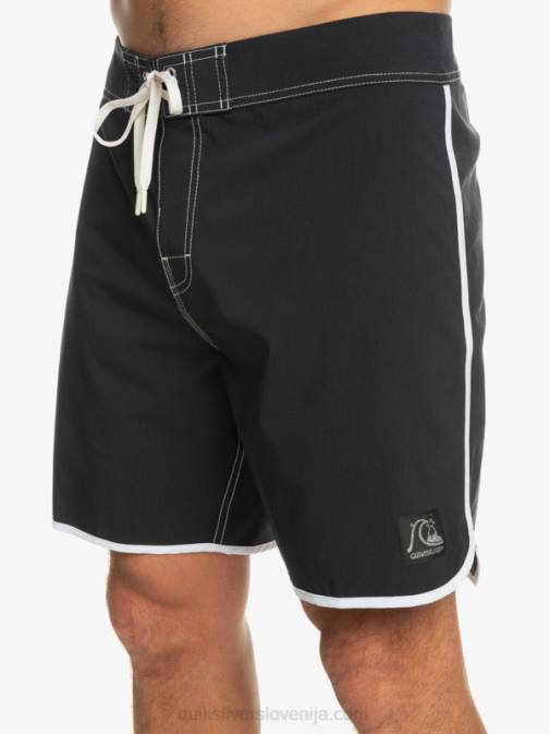 Quiksilver PJ4H86 moški Črna originalne kratke hlače scallop 18