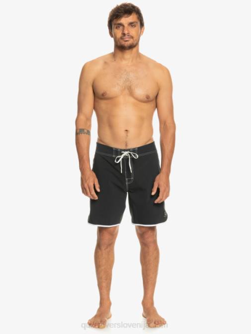 Quiksilver PJ4H86 moški Črna originalne kratke hlače scallop 18