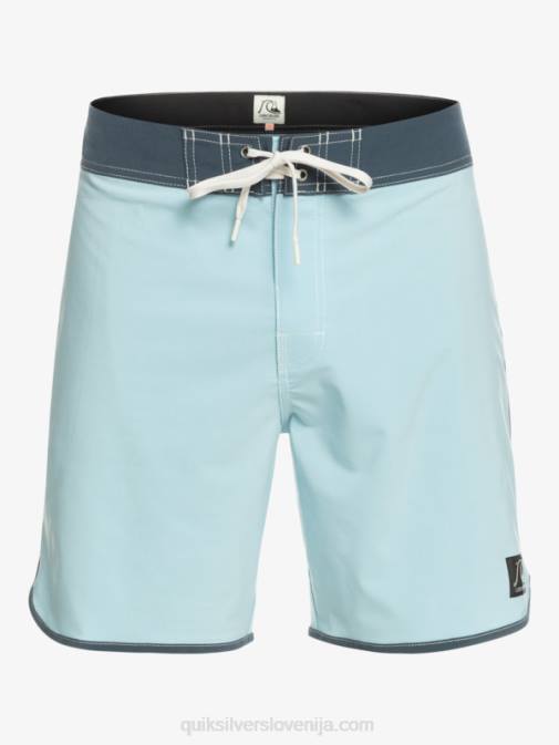 Quiksilver PJ4H88 moški modro nebo originalne kratke hlače scallop 18