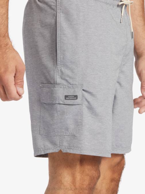 Quiksilver PJ4H909 moški heather siva waterman balance 18 volejev