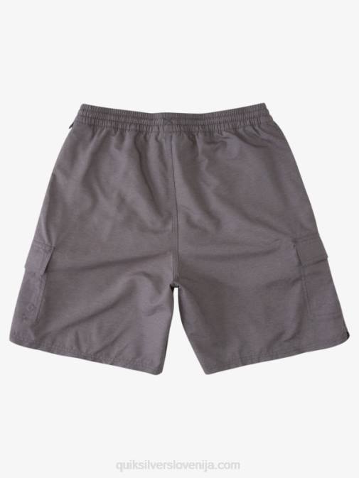 Quiksilver PJ4H910 moški temno sivo vresje waterman balance 18 volejev