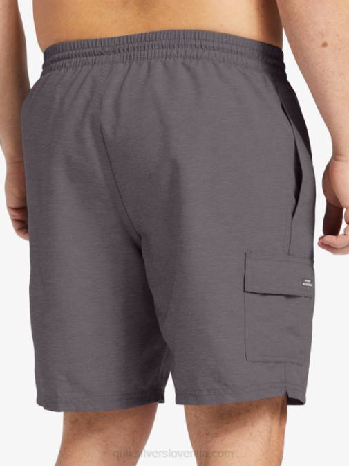 Quiksilver PJ4H910 moški temno sivo vresje waterman balance 18 volejev