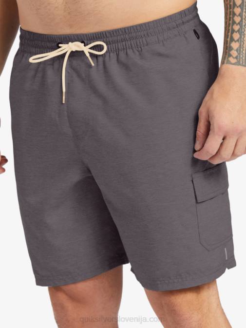 Quiksilver PJ4H910 moški temno sivo vresje waterman balance 18 volejev