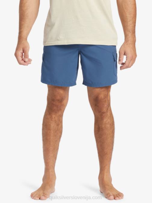 Quiksilver PJ4H911 moški praporščak modro resje waterman balance 18 volejev