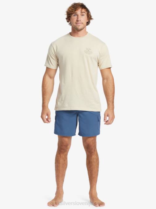 Quiksilver PJ4H911 moški praporščak modro resje waterman balance 18 volejev