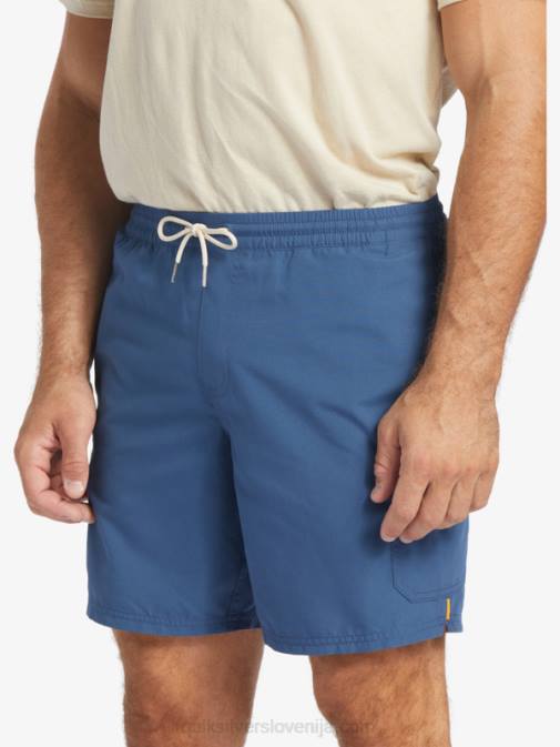 Quiksilver PJ4H911 moški praporščak modro resje waterman balance 18 volejev