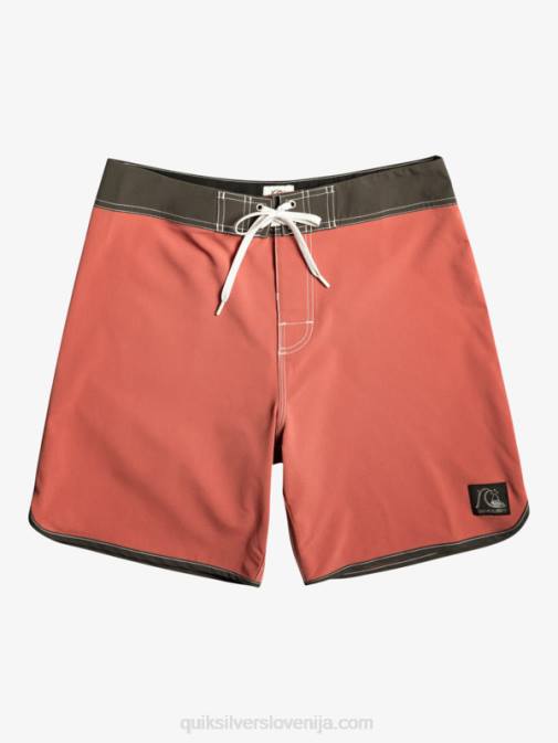 Quiksilver PJ4H93 moški marsala originalne kratke hlače scallop 18