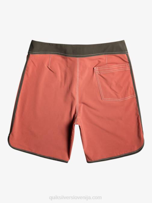 Quiksilver PJ4H93 moški marsala originalne kratke hlače scallop 18