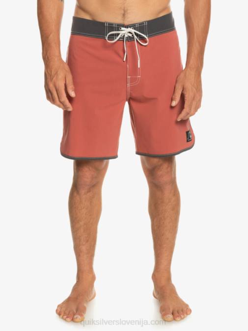 Quiksilver PJ4H93 moški marsala originalne kratke hlače scallop 18