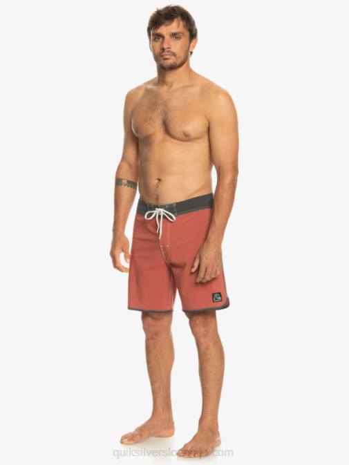 Quiksilver PJ4H93 moški marsala originalne kratke hlače scallop 18