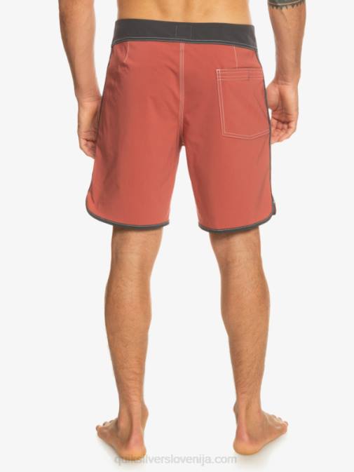Quiksilver PJ4H93 moški marsala originalne kratke hlače scallop 18