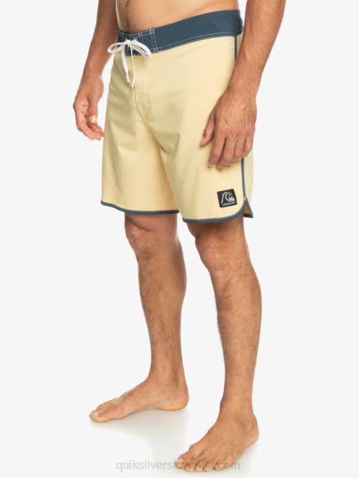Quiksilver PJ4H94 moški pšenica originalne kratke hlače scallop 18