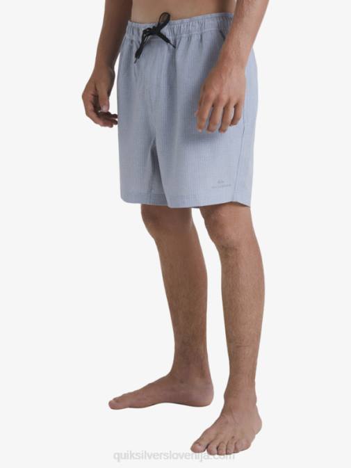 Quiksilver PJ4H955 moški svetlo sivo resje waterman after surf stretch 20 amphibian boardshorts