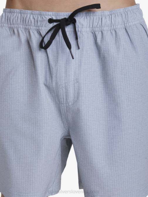 Quiksilver PJ4H955 moški svetlo sivo resje waterman after surf stretch 20 amphibian boardshorts