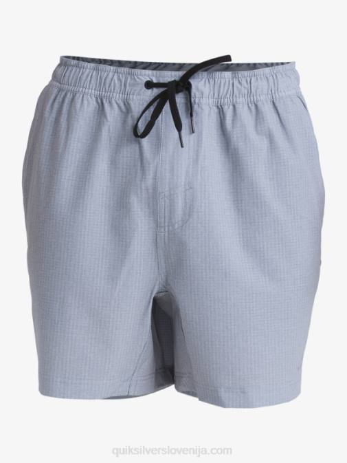 Quiksilver PJ4H955 moški svetlo sivo resje waterman after surf stretch 20 amphibian boardshorts