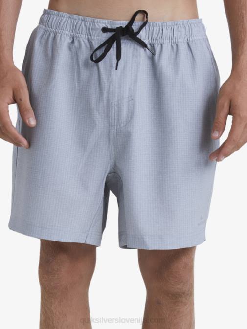 Quiksilver PJ4H955 moški svetlo sivo resje waterman after surf stretch 20 amphibian boardshorts