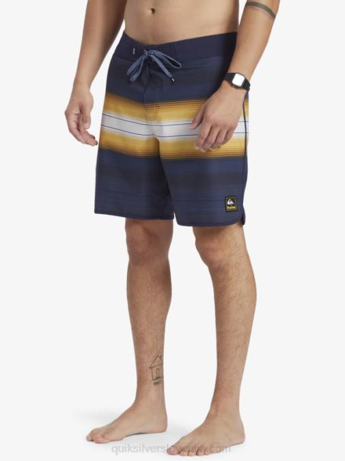 Quiksilver x Pacifico PJ4H13 moški mornarsko modri blazer deskarske hlače surfsilk 18