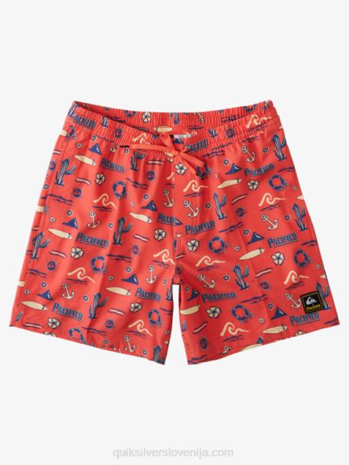 rdeči pacifico quiksilver volley