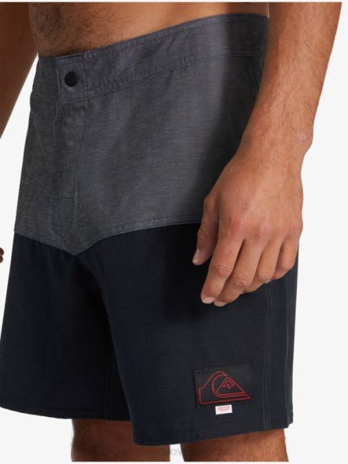 Quiksilver x Stranger PJ4H1719 moški na glavo navzdol stvari zadnjica logotip 1986 17 boardshorts