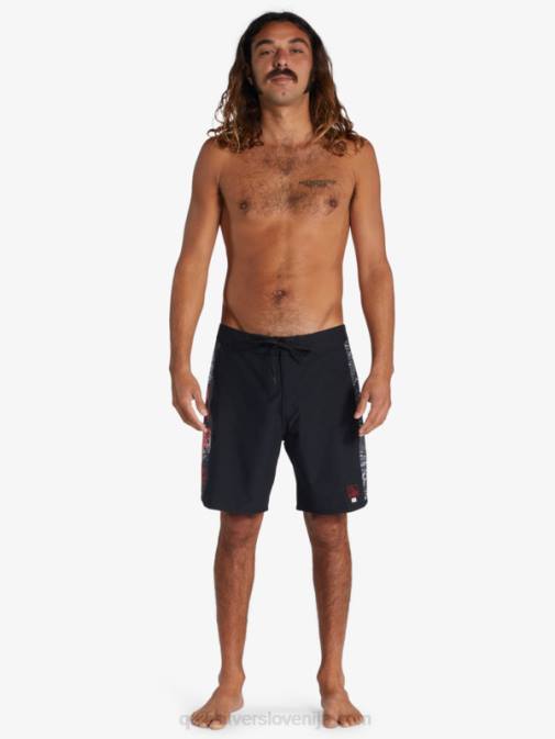 Quiksilver x Stranger PJ4H1786 moški na glavo navzdol stvari original arch 1986 18 boardshorts