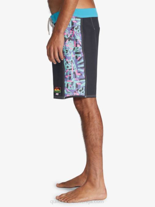 Quiksilver x Stranger PJ4H1787 moški Lenora Hills stvari original arch 1986 18 boardshorts