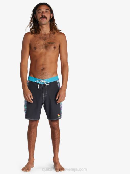 Quiksilver x Stranger PJ4H1787 moški Lenora Hills stvari original arch 1986 18 boardshorts