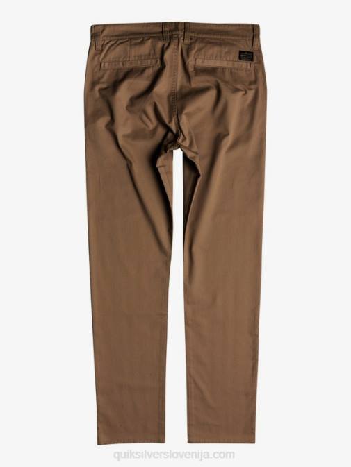 Quiksilver PJ4H1159 moški elmwood vsakodnevne union chino hlače z žepom