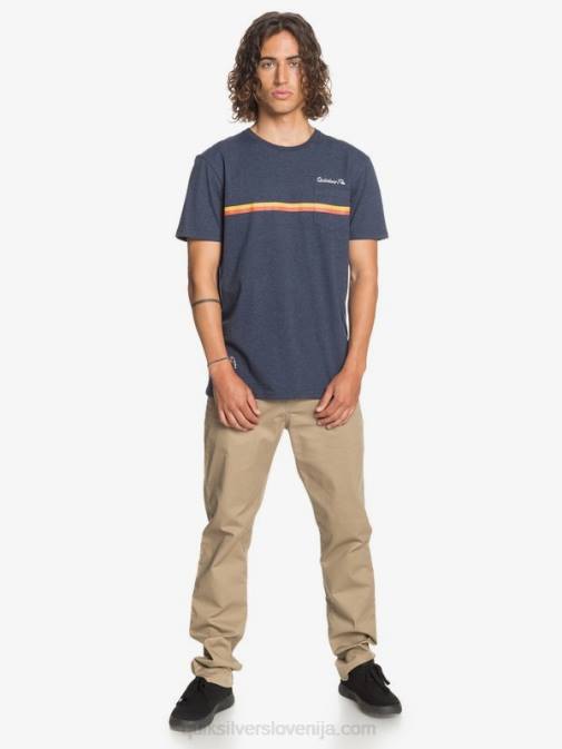 Quiksilver PJ4H1159 moški elmwood vsakodnevne union chino hlače z žepom