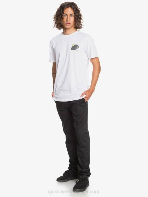 Quiksilver PJ4H1160 moški Črna vsakodnevne union chino hlače z žepom