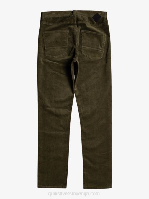 Quiksilver PJ4H1549 moški grozdni list kracker cord velvet hlače