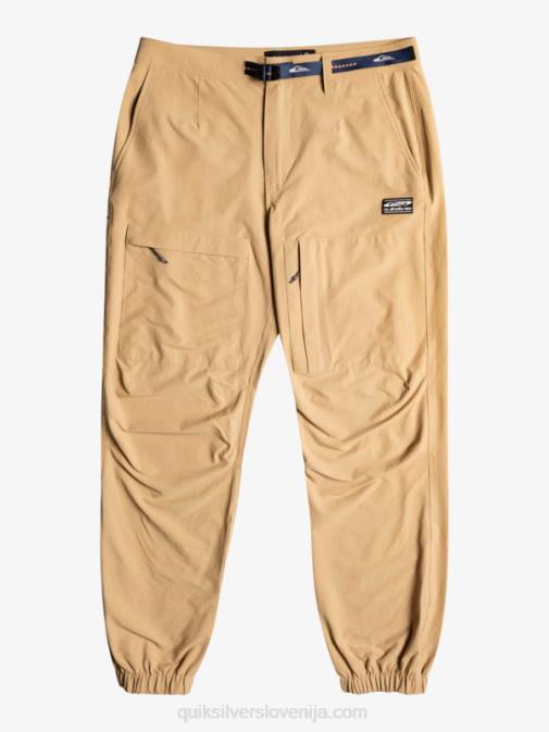 Quiksilver PJ4H1846 moški tanin morske posteljne cargo hlače