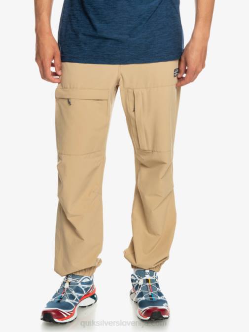 Quiksilver PJ4H1846 moški tanin morske posteljne cargo hlače