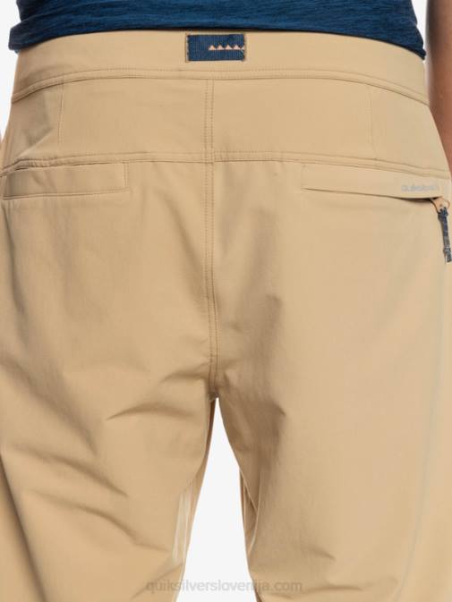 Quiksilver PJ4H1846 moški tanin morske posteljne cargo hlače