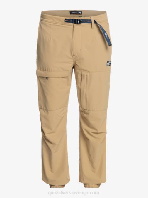 Quiksilver PJ4H1846 moški tanin morske posteljne cargo hlače
