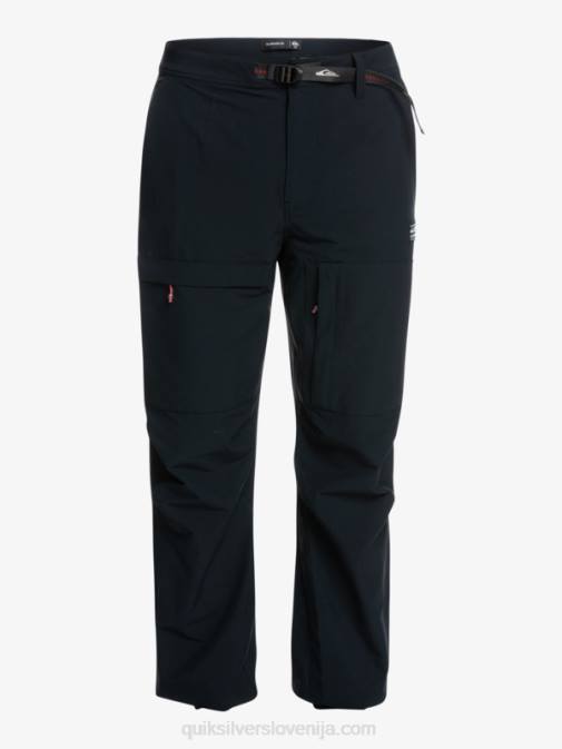 Quiksilver PJ4H1847 moški Črna morske posteljne cargo hlače