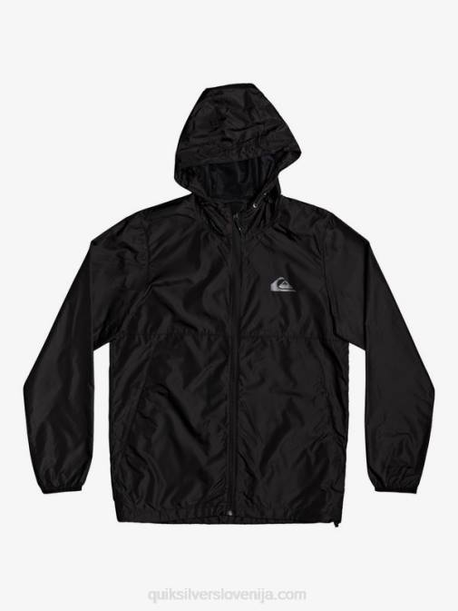 Quiksilver PJ4H1012 moški Črna vsakodnevna vetrovka