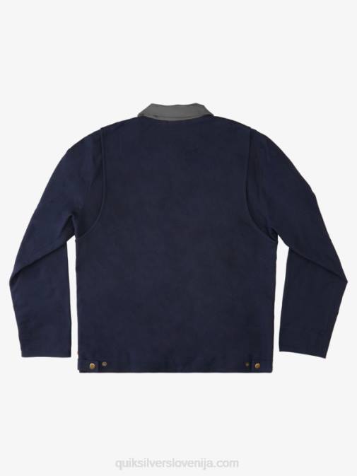 Quiksilver PJ4H1177 moški odisejsko siva Waterman Wave chore delovna jakna