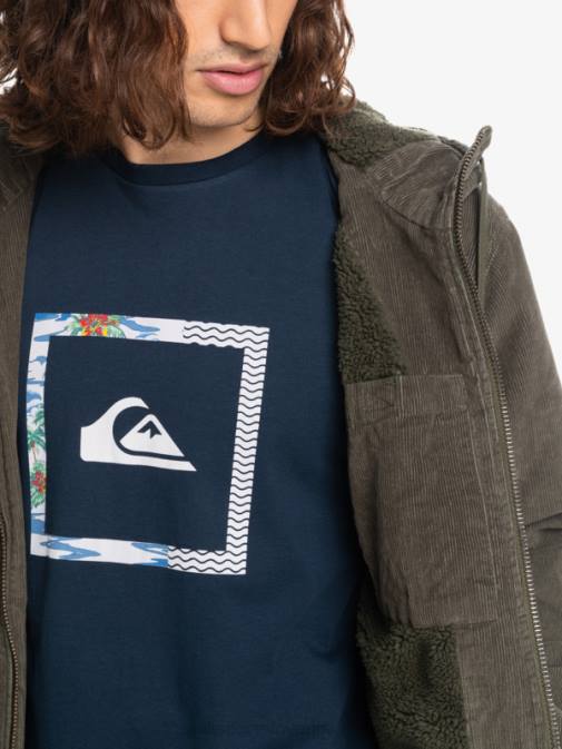 Quiksilver PJ4H1557 moški grozdni list jakna iz velveta s tremi vrvicami