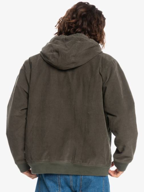 Quiksilver PJ4H1557 moški grozdni list jakna iz velveta s tremi vrvicami