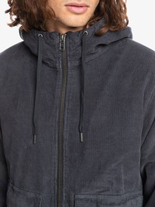 Quiksilver PJ4H1558 moški asfalt jakna iz velveta s tremi vrvicami