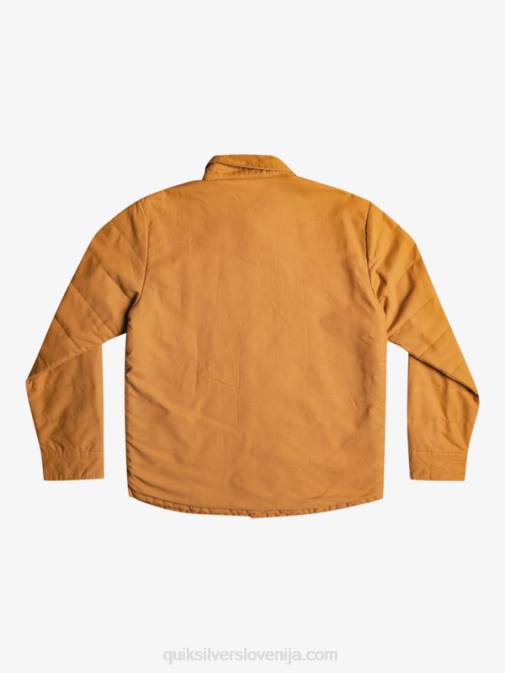 Quiksilver PJ4H1567 moški rjavi sladkor platnena jakna za opravila