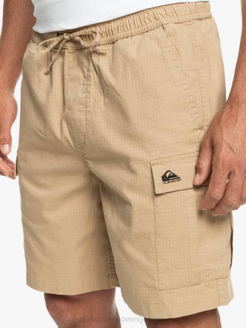 Quiksilver PJ4H1009 moški plage kratke hlače cargo taxer z elastiko v pasu 19
