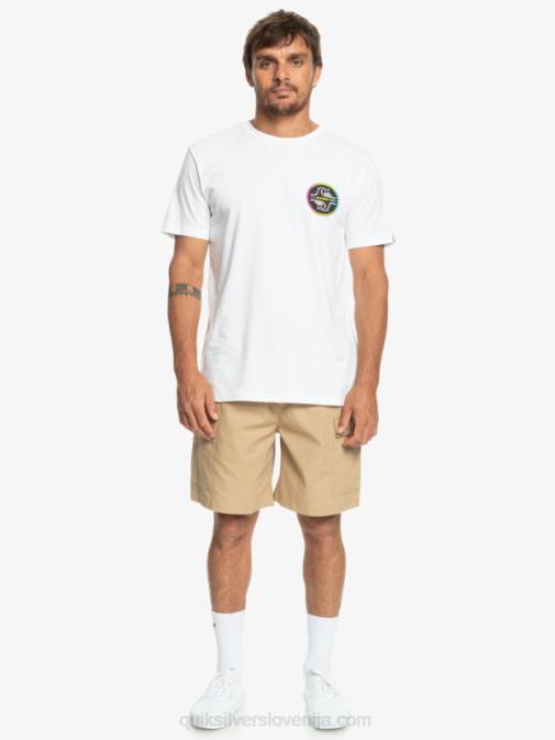 Quiksilver PJ4H1009 moški plage kratke hlače cargo taxer z elastiko v pasu 19