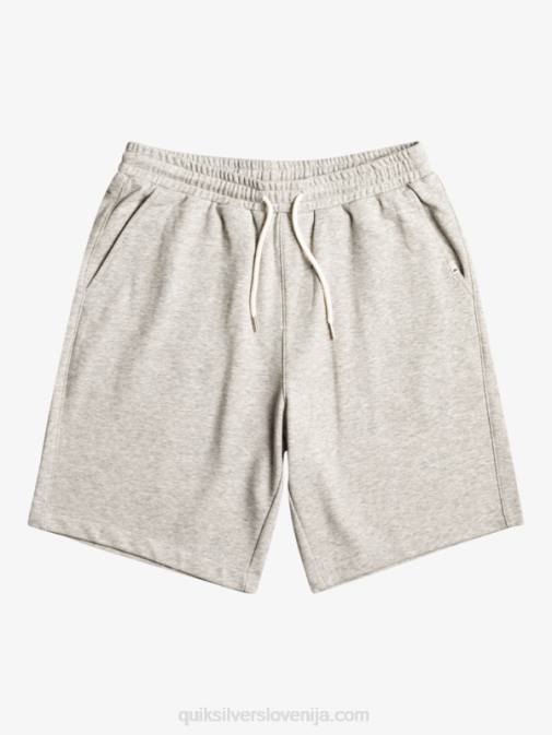 Quiksilver PJ4H1272 moški svetlo sivo resje Essentials kratke hlače