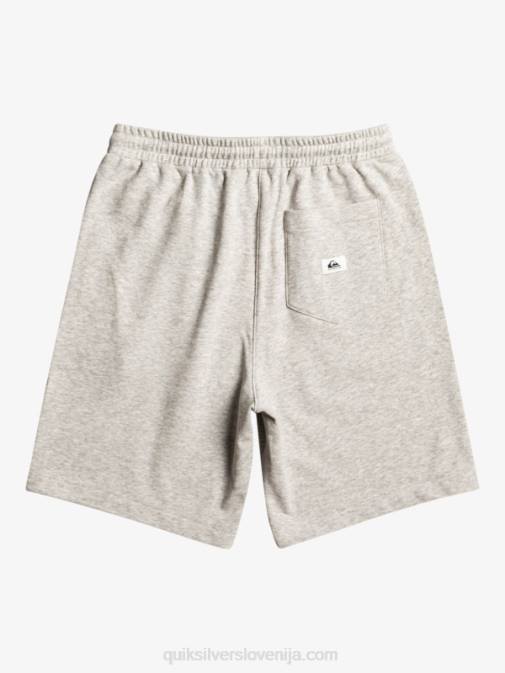 Quiksilver PJ4H1272 moški svetlo sivo resje Essentials kratke hlače