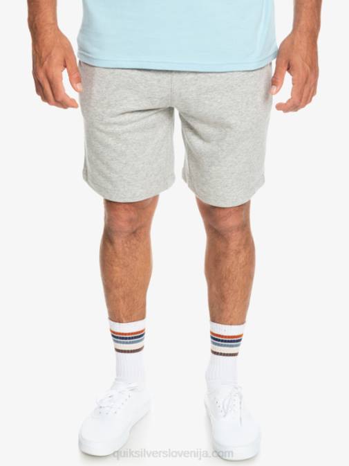 Quiksilver PJ4H1272 moški svetlo sivo resje Essentials kratke hlače
