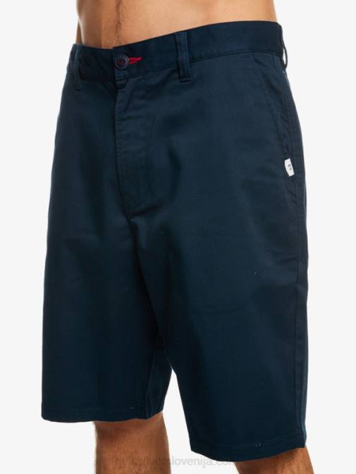 Quiksilver PJ4H1277 moški mornarsko modri blazer kratke hlače chino 21