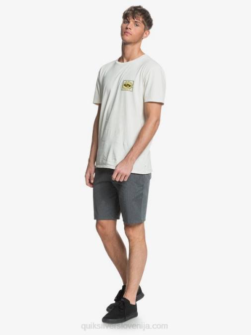 Quiksilver PJ4H1313 moški temno sivo vresje raztegljive kratke hlače union 20 za vsak dan