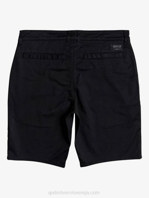 Quiksilver PJ4H1314 moški Črna raztegljive kratke hlače union 20 za vsak dan